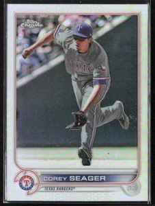 2022 Topps Chrome #101 Corey Seager Refractor - Picture 1 of 2