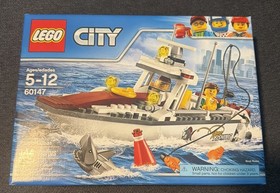 Lego City Fishing Boat 60147 *NEW IN BOX* Factory sealed