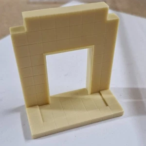 1/12 Scale Dolls House Resin  Fire place  by Phoenix    DH104 - Picture 1 of 2