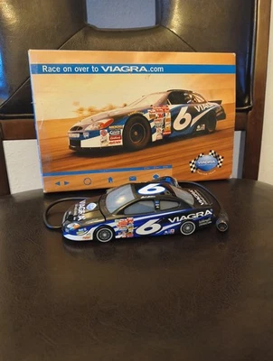 Vintage Y2K Retro Viagra Racing Gaming Mouse Computer 2000's Novelty Ford Promo - Image 1 of 4