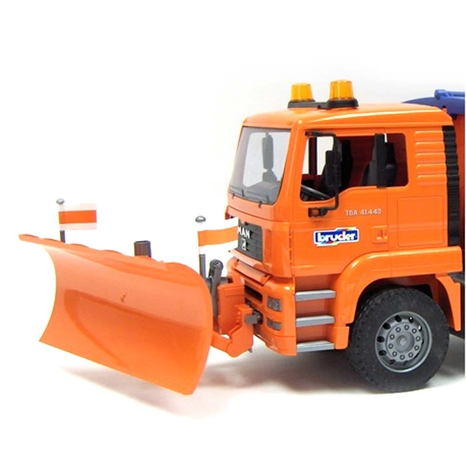 BRUDER Plow Blade for Mack MB ACTROS Man Trucks 2000/3000 Series Tractors 02582