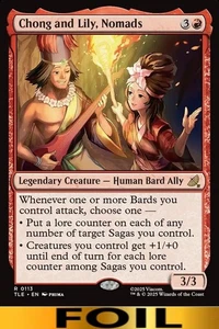 1x - Chong and Lily, Nomads - FOIL #113 - Avatar: Eternal - NM MTG - Picture 1 of 1