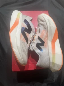 New Balance Mujer FC SC Elite V4 WRCELCW4 Blanco Zapatos para Correr Talla 9.5 Nuevos - Imagen 1 de 5