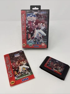 NFL Football 94 Starring Joe Montana (Sega Genesis) getestet Spiel + Box Vintage  - Bild 1 von 13