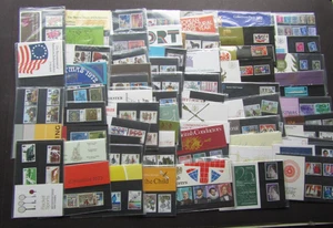 GREAT BRITAIN -FINE COLLECTION OF 66 x DIFFERENT EARLY PRESENTATION PACKS IN BOX - Picture 1 of 2
