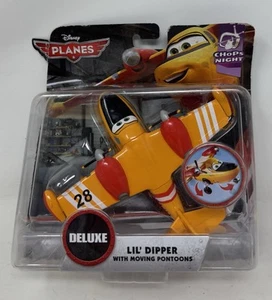 New Disney Pixar Planes LIL' Dipper With Moving Pontoons Chops Night - Picture 1 of 6
