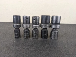 #bk622 Snap-On 1/2" Drive SAE 6 Pt Impact Swivel Socket Set 1/2" TO 3/4" IPL Set - Bild 1 von 19