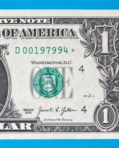 1979 September 4 : D 00197994 * BIRTHDAY $1 One Dollar Bill *UNC* (__1979/9/4) - Picture 1 of 3