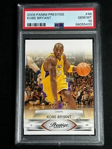 2009 Panini Prestige Kobe Bryant #46 PSA 10 GEM MINT Lakers Mamba LOW POP - Foto 1 di 2