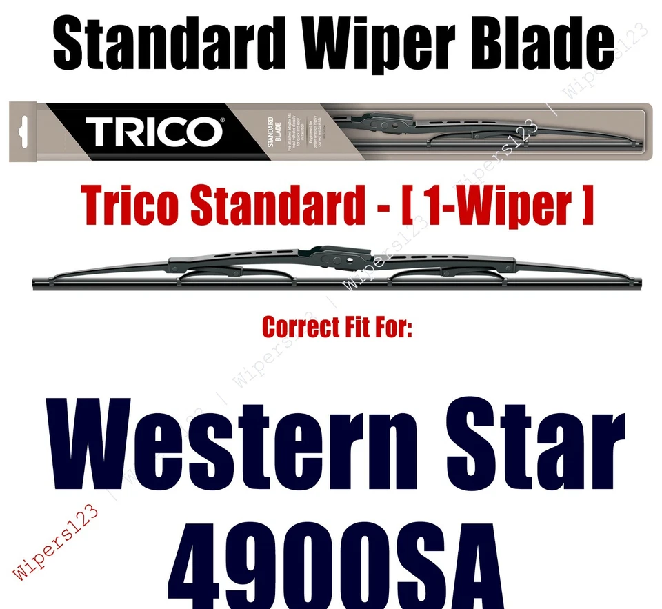 Wiper Blade - Standard Grade - fit 2019+ Western Star 4900SA - (Qty 1) - 30200 - Image 1 of 1