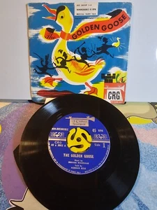 The Golden Goose Musical Fairy Tales Vinyl 45 Record w/ Sleeve - Imagen 1 de 2