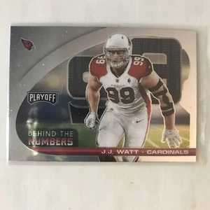 JJ Watt 2021 Panini Playoff Behind the Numbers #BTN-JWT Arizona Cardinals - Bild 1 von 1