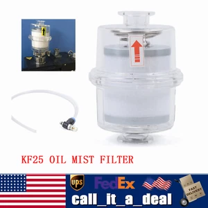 Filtro de niebla de aceite para bomba de vacío separador de humos filtro de escape interfaz KF25 EXCELENTE - Imagen 1 de 16