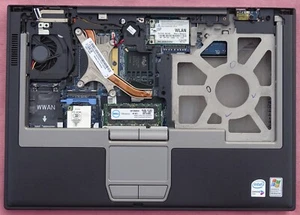 DELL D620 Motherboard Core 2 Duo 2.0 GHZ CPU Intel T7200 4GB Ram 160GB HD 0XD299 - Picture 1 of 9