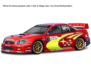 1/10 Lexan Clear RC Car Body Shell for SUBARU WRC 2004 WT1 90mm - Picture 1 of 6