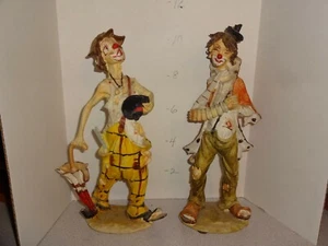 Figur Clown Duncan Royale Sammlung 2 Musiker Poly/Harz - Bild 1 von 5