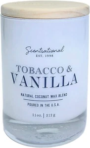 Scentsational Tobacco Vanilla Scented Candle - Picture 1 of 1