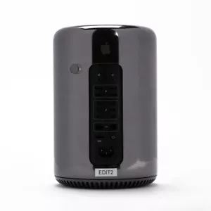 Mac Pro (Late 2013) ME253LL/A 3.7 4-core 16GB 128GB D300 3GB - Picture 1 of 3