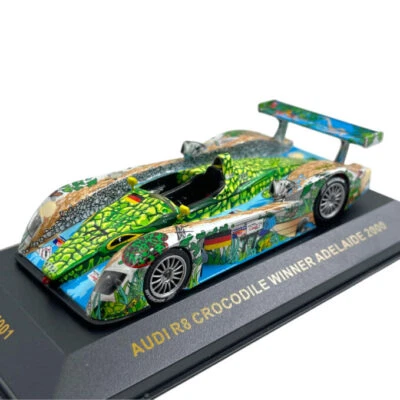 Modellino Auto Ixo Models 1/43 Audi R8 Crocodile Winner Adelaide 2000 #77 - Immagine 1 di 4