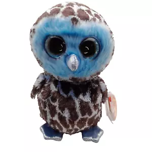 Ty Beanie Boos YAGO the Owl Plush 6 inch MWMTs Stuffed Animal Toy - Picture 1 of 11