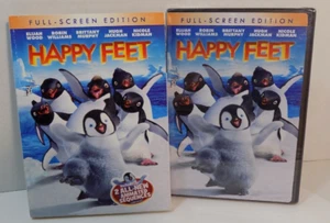 Happy Feet (Full Screen Edition) DVD with Slipcover - Sealed - Imagen 1 de 3