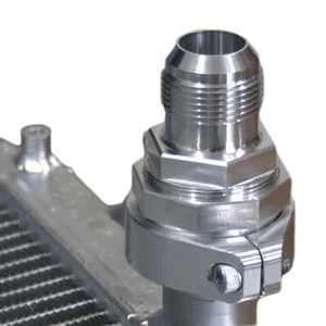 Radiator Compression Fitting -20AN; NO WELDING REQUIRED; 1.25" Diameter - Picture 1 of 2