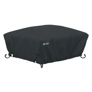 Heavy Duty Waterproof Full Coverage Square Fire Pit Cover Protection 36" Black - Picture 1 of 6