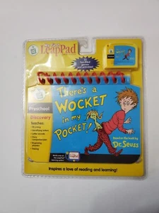My First LeapPad Book Cartridge Dr. Seuss There's a Wocket in My Pocket - Picture 1 of 2