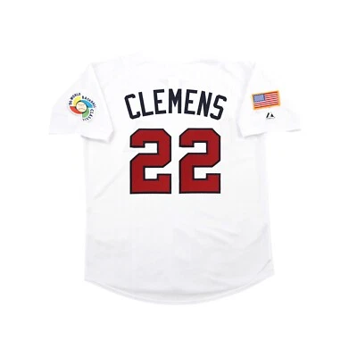 Roger Clemens 2006 Team USA World Baseball Classic WBC (Home/Road) Men's Jersey - Image 1 of 2