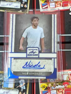 2022 Leaf Ultimate NICO GONZALEZ #BA-NG1 Ultimate Autograph 11/11 FC PORTO - Foto 1 di 2
