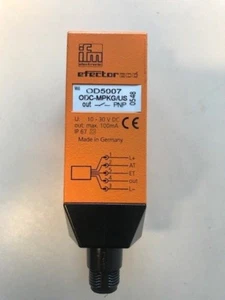 Sensor de color IFM electrónico efector 200 ODC-MPKG/EE. UU. - Imagen 1 de 7