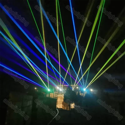 Outdoor 20W Animation Laser Light Rgb Ilda Lazer 40Kpps Scanner Fb4 Show Lasers - Image 1 of 4