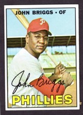 1967 TOPPS JOHN BRIGGS CARD NO:268 NEAR MINT CONDITION