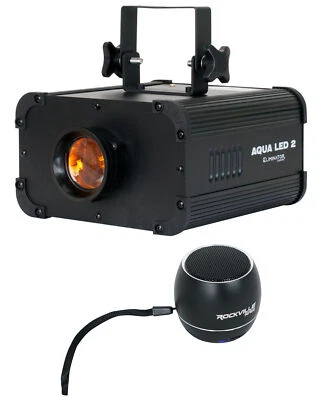 Eliminator ADJ Aqua LED 2.0 50W COB Water Flowing Effect LED Light+Home Speaker - Image 1 of 4