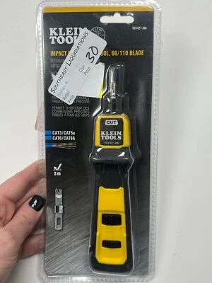 Klein Tools VDV427-300 Impact Punchdown Tool 66/110 Blade Hi/Low Impact-ForceNEW - Image 1 of 4