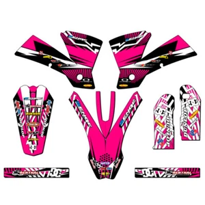 2003-2004 SX MAYHEM Pink Senge Graphics Kit Compatible with KTM - Picture 1 of 10