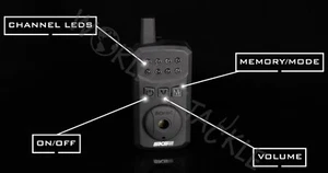 RECEPTOR DE ALARMA POR MORDIDA SONIK SKS2 SOLO 6 colores LED a elección carpa pesca gruesa 2023 - Imagen 1 de 1