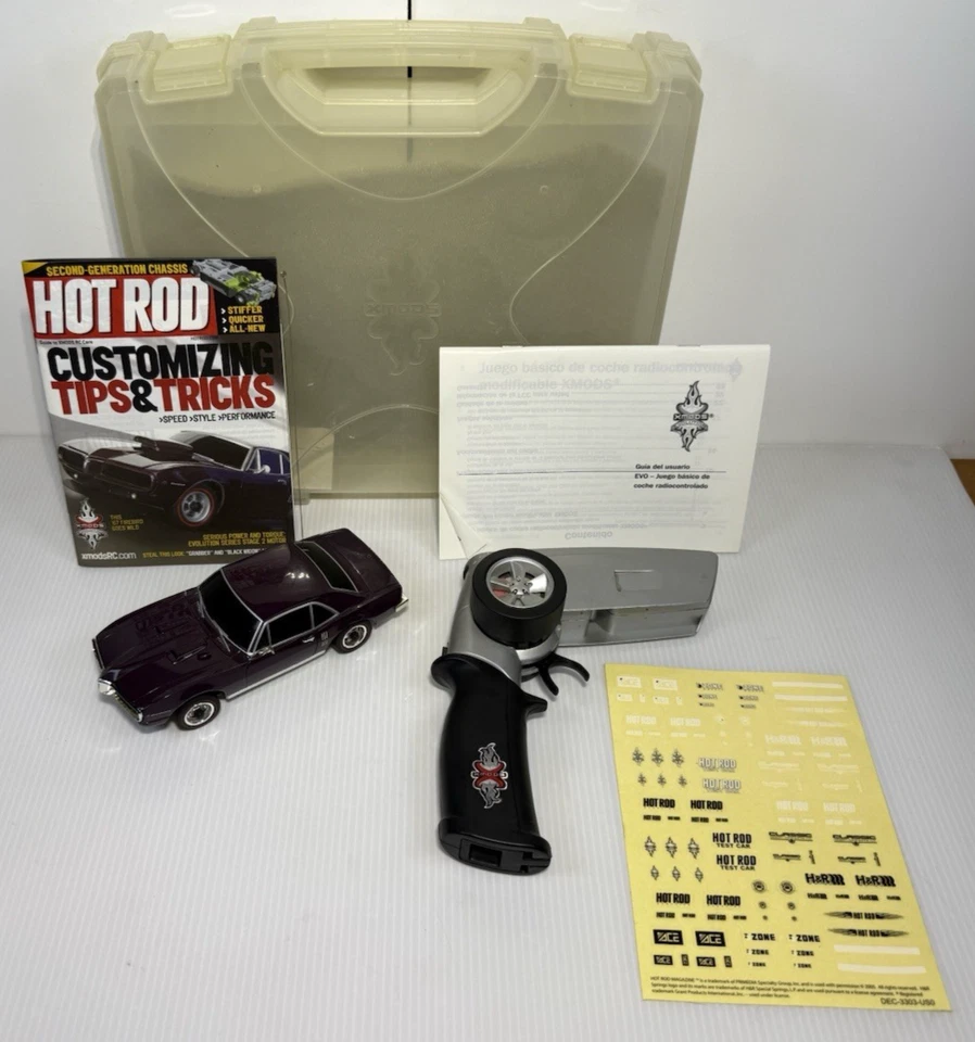 XMODS 1967 Pontiac FIREBIRD Excellent Used Condition With Case Rwd 2wd Purple - Image 1 of 4