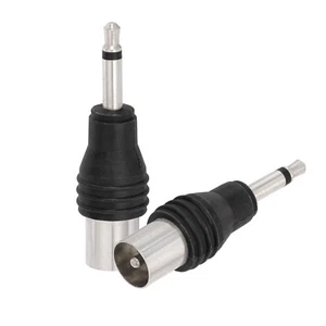 3,5 mm Mono-Stecker to 9,5 mm Pal Adapter für TV-Radio-Stereo-Receiver Bose Wave - Picture 1 of 5