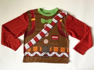 Top de pijama Fortnite manga larga suéter talla 14 niños poliéster - Imagen 1 de 4