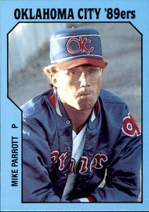 1985 Oklahoma City 89ers TCMA #12 Mike Parrott Camarillo California CA Card