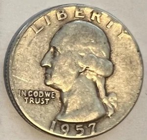 1957 Washington Quarter, Type B Reverse, (item C) - Picture 1 of 5