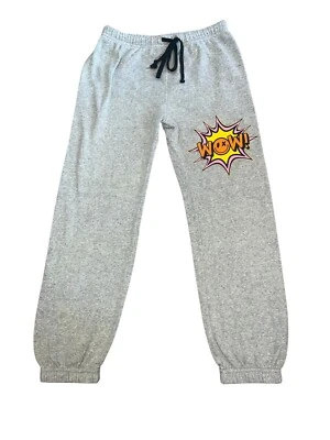 Love Junkie Girls Wow Graphic Jogger Sweatpants Size M(10-12) - Image 1 of 4