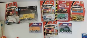 8 Garbage/refuse Trucks Vintage, Boley, Siku, Tonka, Matchbox Nip - Picture 1 of 1