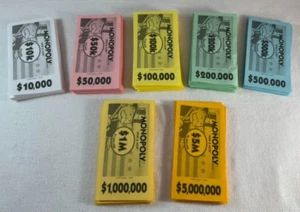 2006 Monopoly Here and Now Play Money Set of Bank Notes Replacement Game Part - Picture 1 of 1