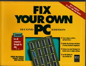 Fix Your Own PC by Robert McLaughlin (1995, Paperback) Vintage - Picture 1 of 2