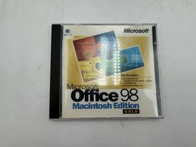 Microsoft Office 98 Macintosh Edition Gold - Image 1 of 2
