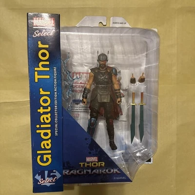 Figura de acción Diamond Marvel Select Thor Ragnarok Gladiador Thor nueva en caja Foto 1 de 4