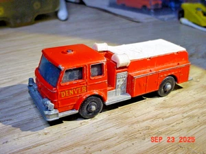Matchbox Lesney 29 Fire Pumper Truck Red England 1/64 j1210 - Picture 1 of 7