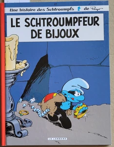 Les Schtroumpfs; T 17 Le Schtroumpfeur de Bijoux  PEYO éd Le Lombard rééd - Imagen 1 de 3